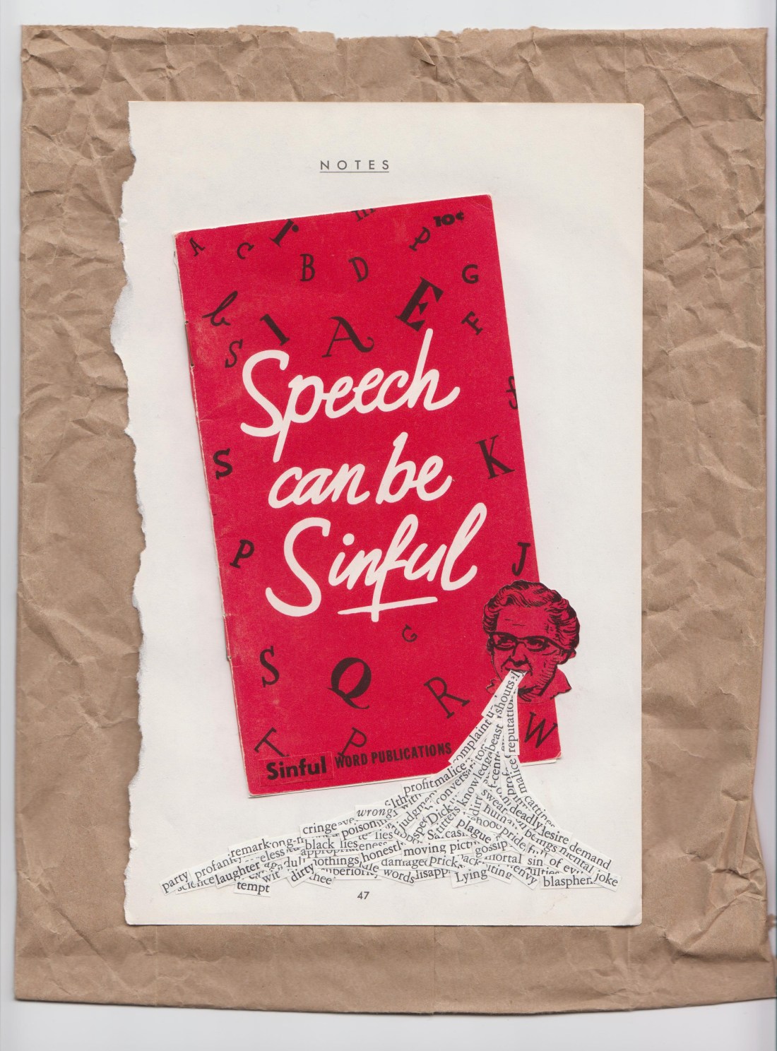 Speech Can Be Sinful